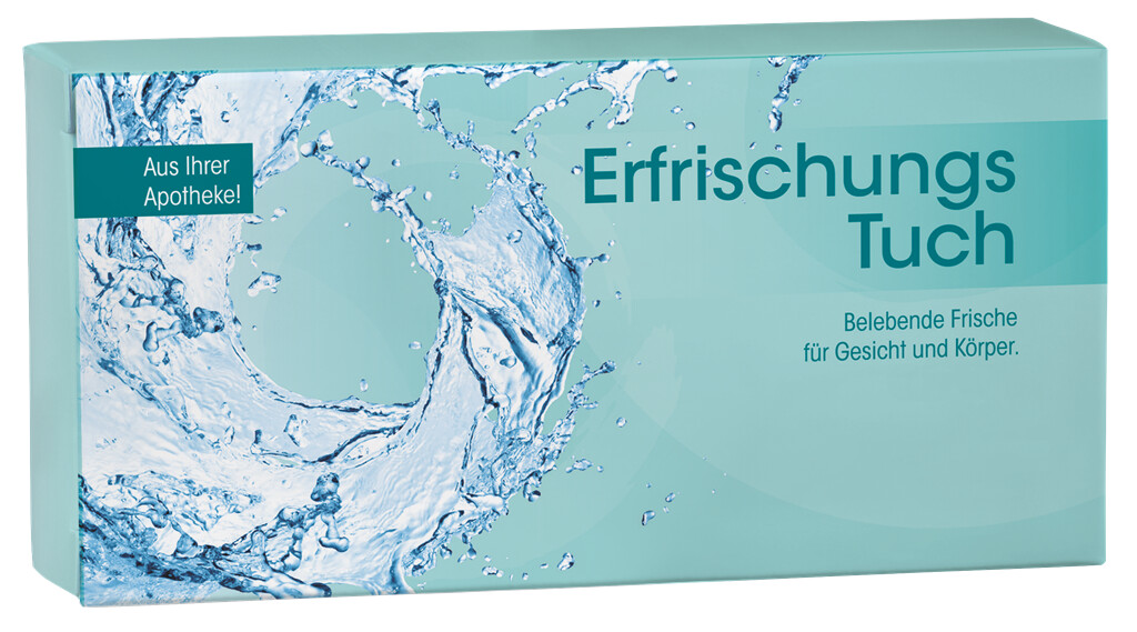 Erfrischungs-Tuch Citrus, 5er Leerfaltschachtel