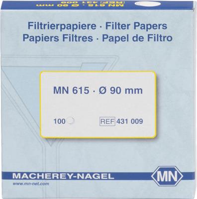 Rundfilter mittelschnell 90 mm