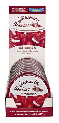 Ariosan<sup>®</sup>  Glühwein-Bonbons im HV-Display