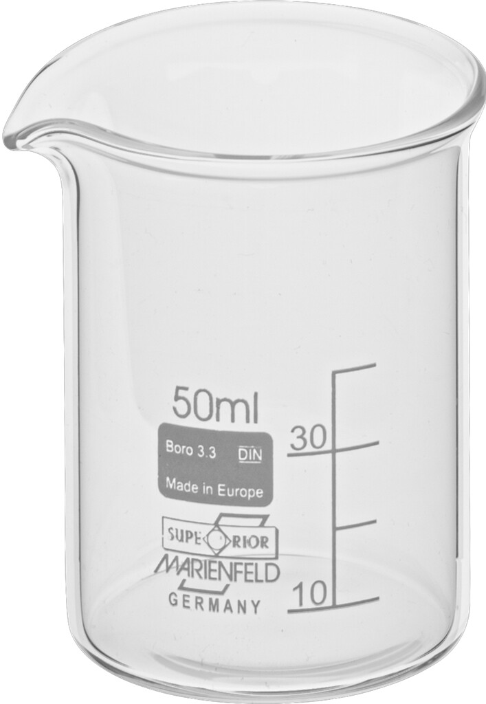 Becherglas, niedrige Form, 50 ml