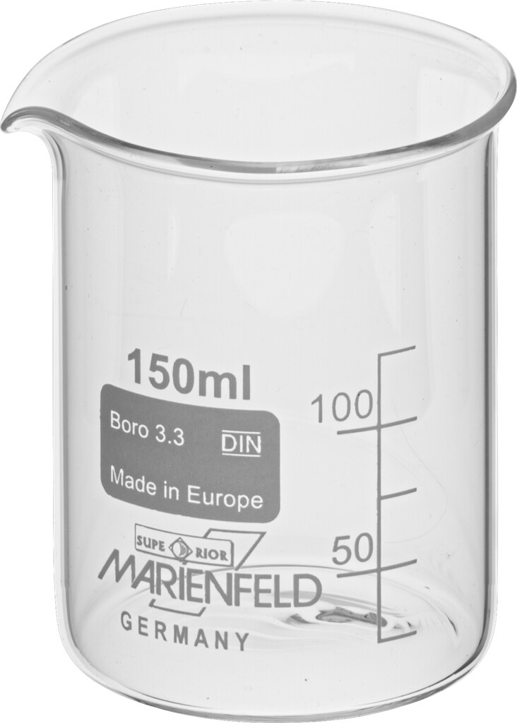 Becherglas, niedrige Form, 150 ml