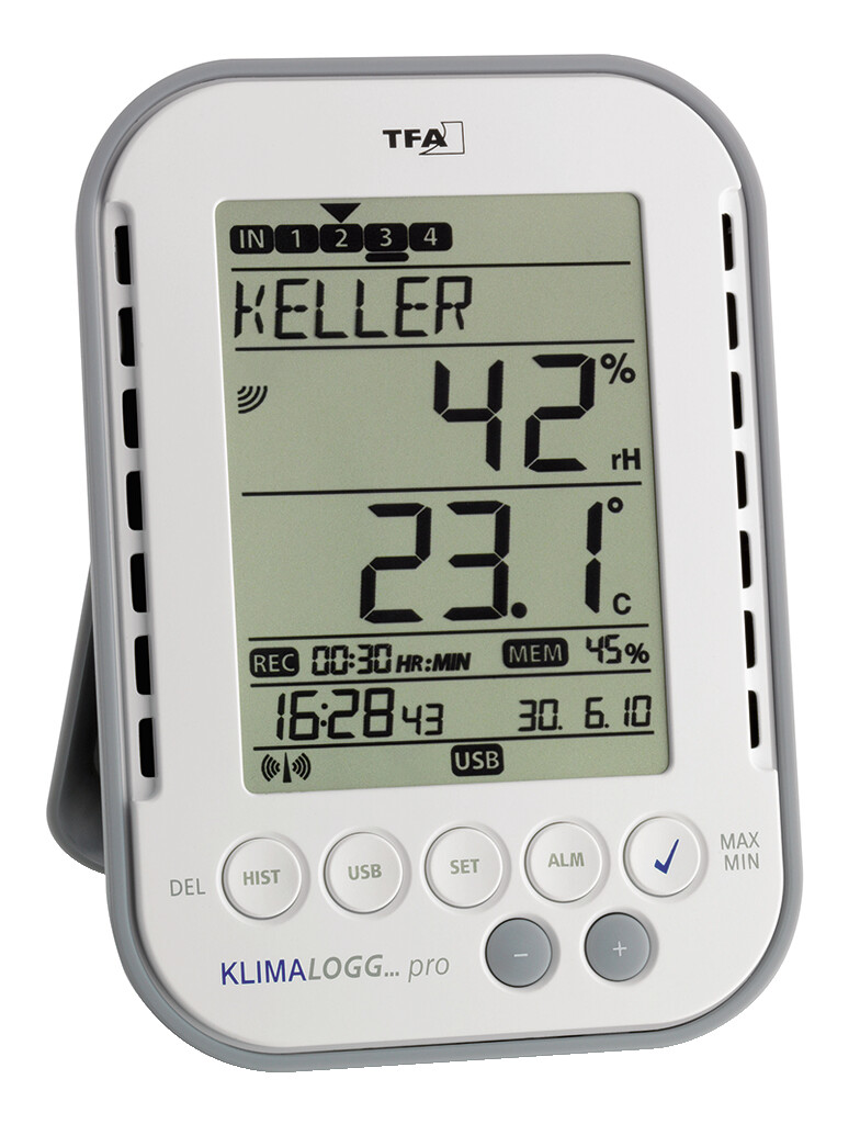 <p>Temperaturüberwachungs-Paket KlimaLogg Pro mit Fühler</p>