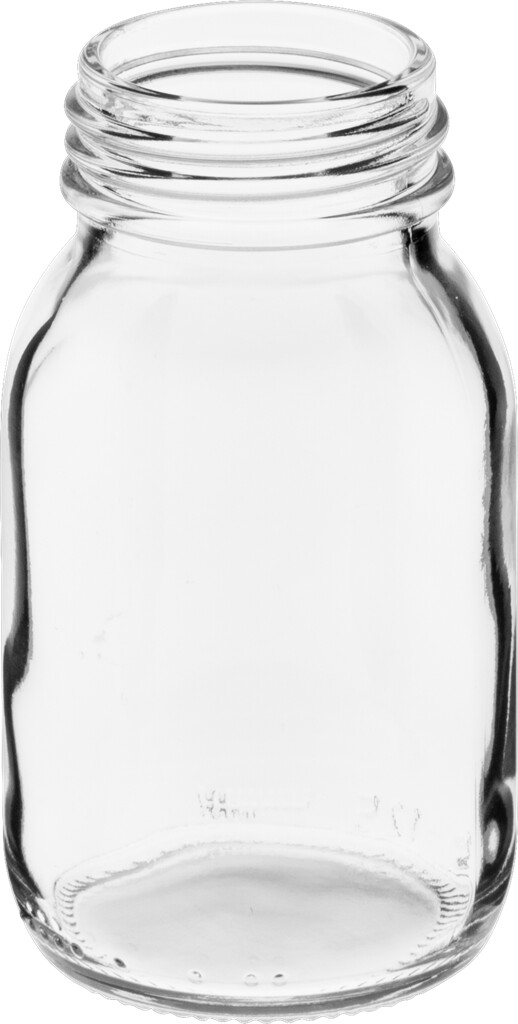 Weithalsflasche GL 40 125 ml weiß