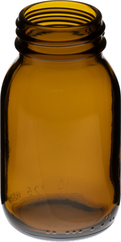 Weithalsflasche GL 40 125 ml braun