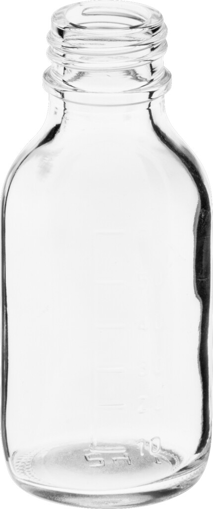 Infusionsflasche 60 ml, weiß