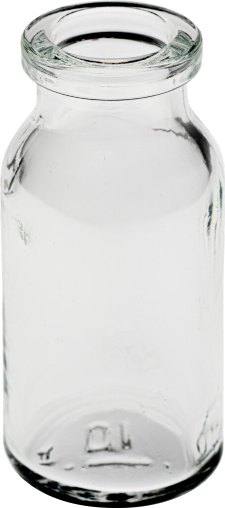 Injektionsflasche 10 ml, Weißglas