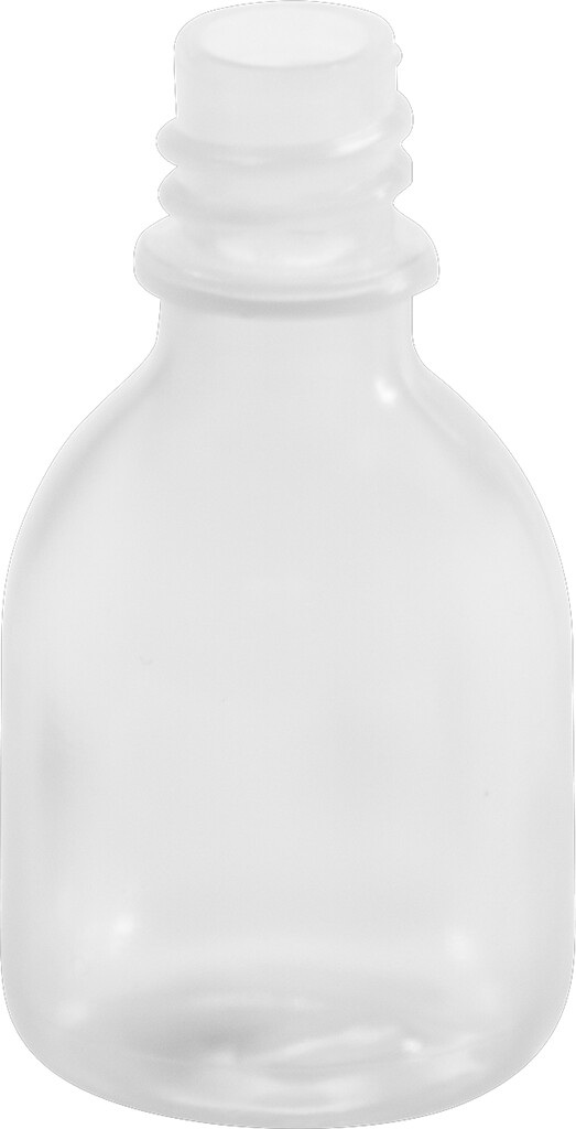 Labor Enghalsflasche Kautex LDPE natur 20 ml