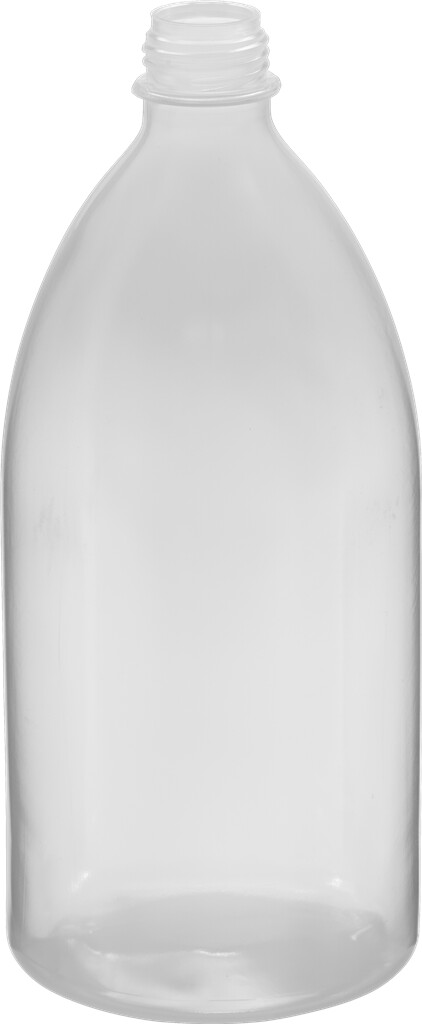 Labor Enghalsflasche Kautex LDPE natur 1000 ml