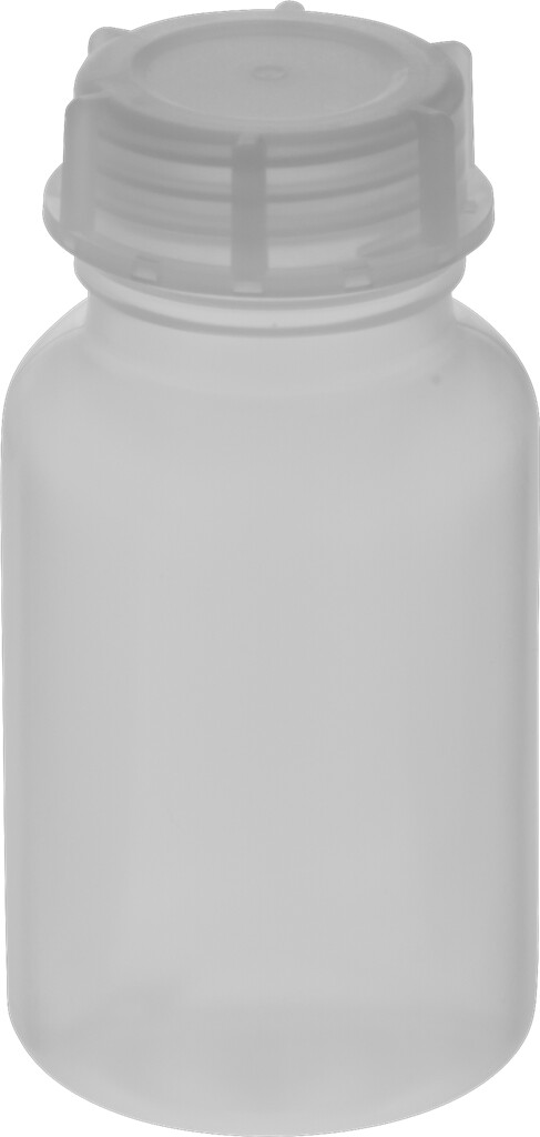 Weithalsflasche LDPE mit Schraubverschluss 200 ml