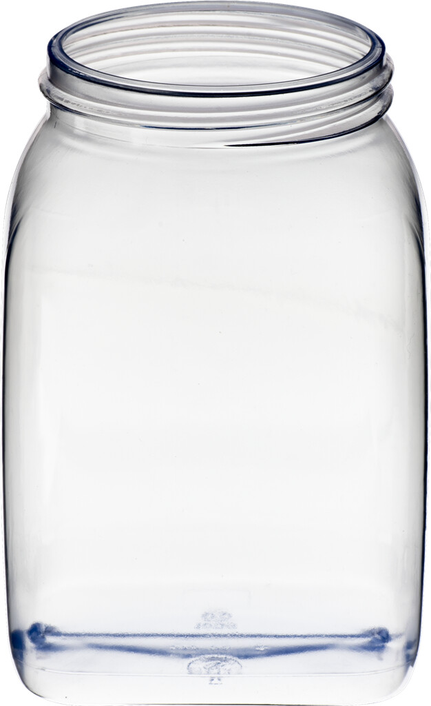 PVC-Weithalsbehälter transparent 1000 ml