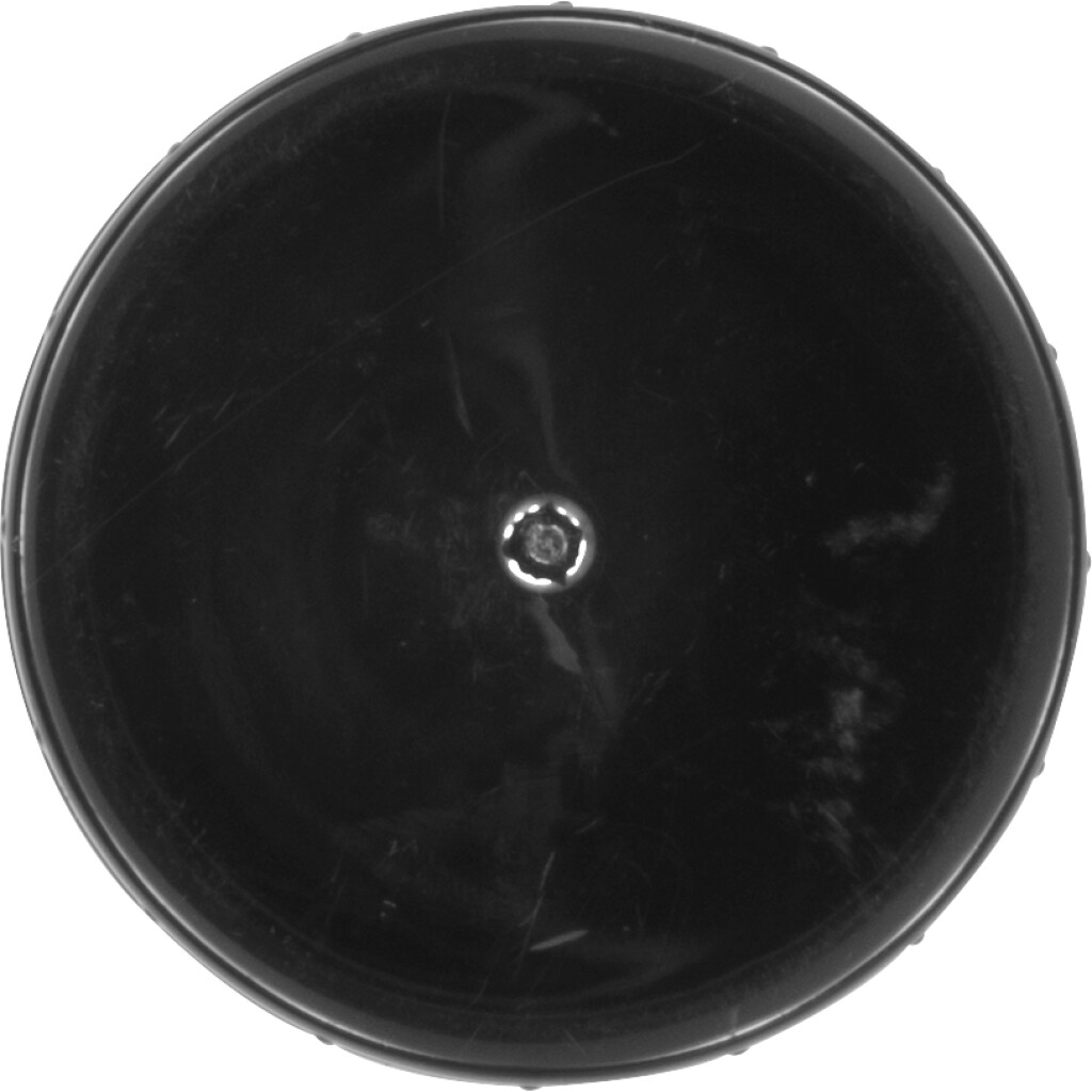Schraubverschluss schwarz für PVC-Weithalsbehälter 200-300 ml