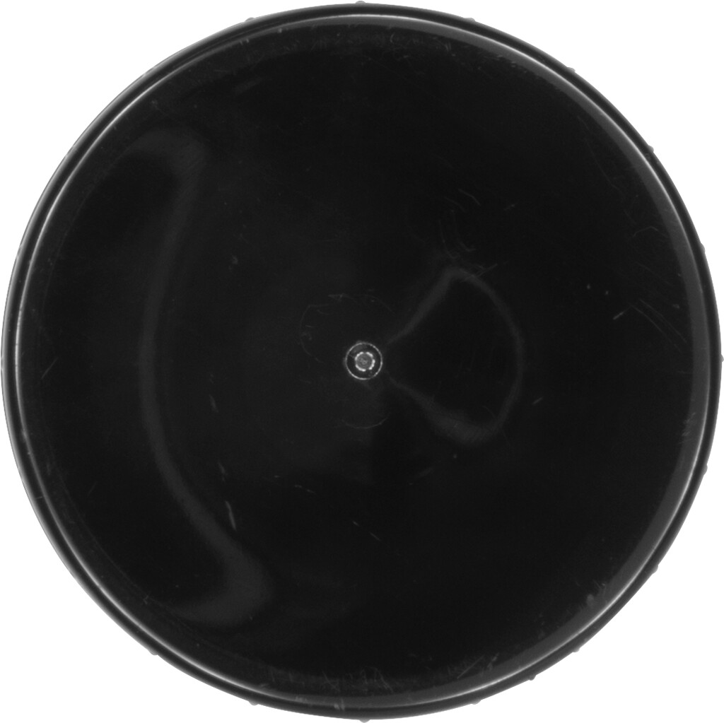 Schraubverschluss schwarz für PVC-Weithalsbehälter 500 ml