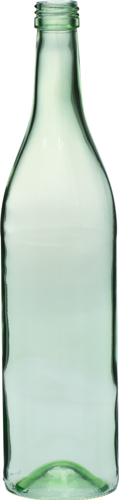 Weinbrandflasche 700 ml PP 28 lichtgrün