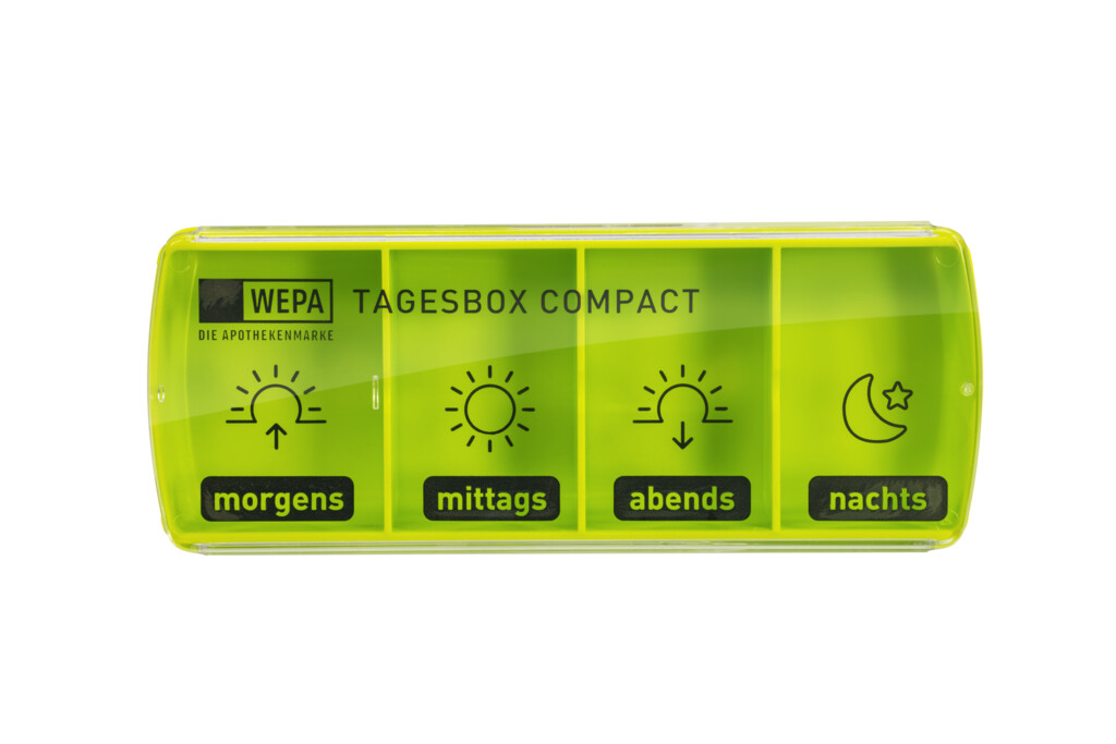 WEPA Tagesbox Compact "farbig sortiert"