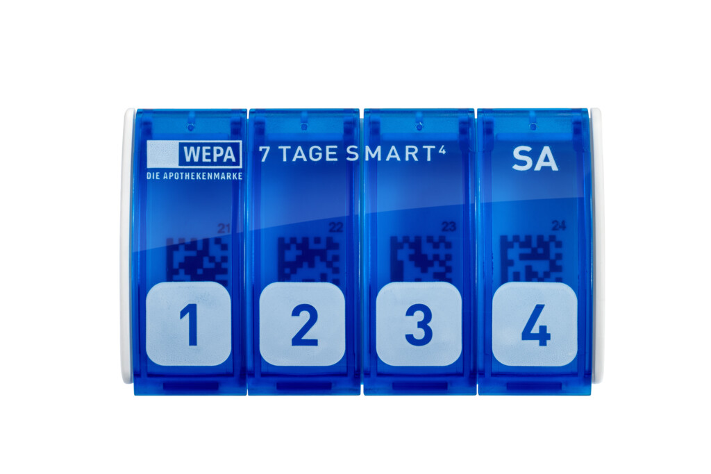 WEPA Medikamentendosierer 7 Tage Wochenmagazin smart<sup>4</sup> "Regenbogen"