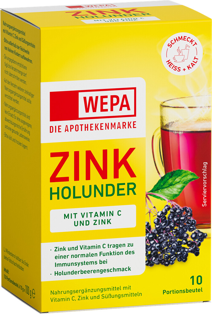 WEPA Zink-Holunder 10er Packung