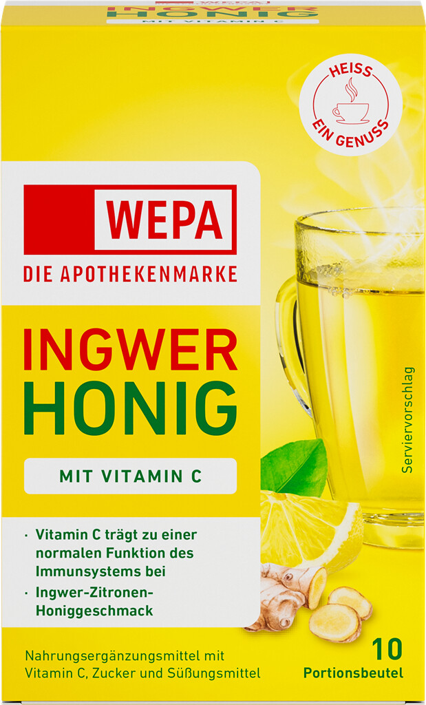 WEPA Ingwer+Honig 10er Packung