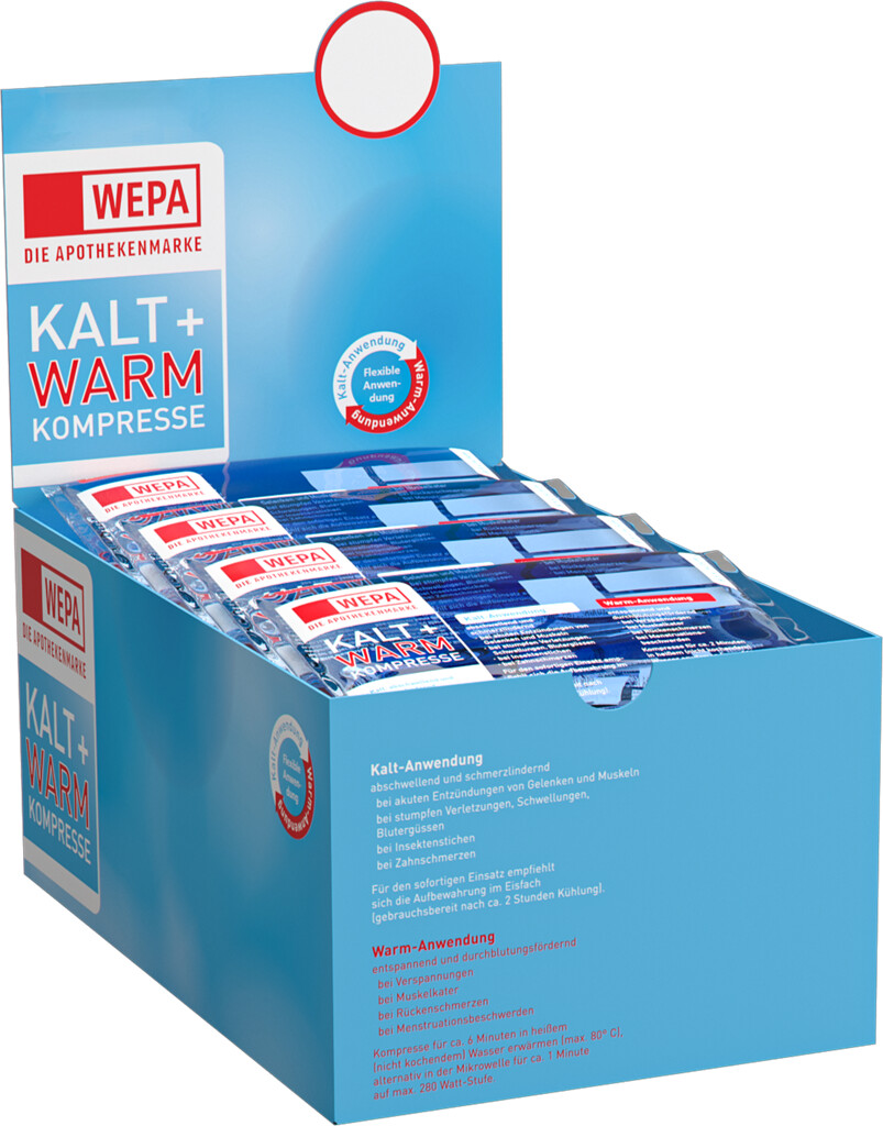 WEPA Kalt & Warm Kompressen 8,5 x 14,5 cm, Mini