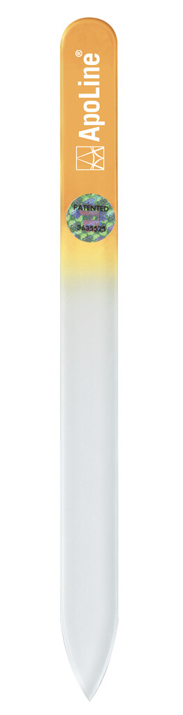 ApoLine<sup>®</sup>  Glasnagelfeile, einzeln, orange, 14cm