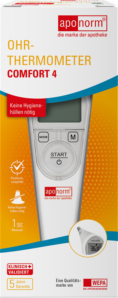 aponorm<sup>®</sup> Ohrthermometer Comfort 4