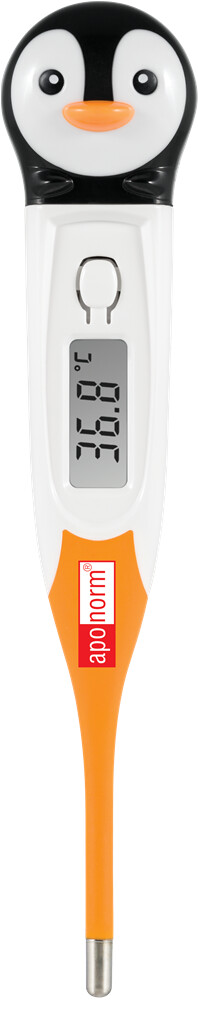 aponorm<sup>®</sup> Kinder-Stabthermometer Flexible Pinguin