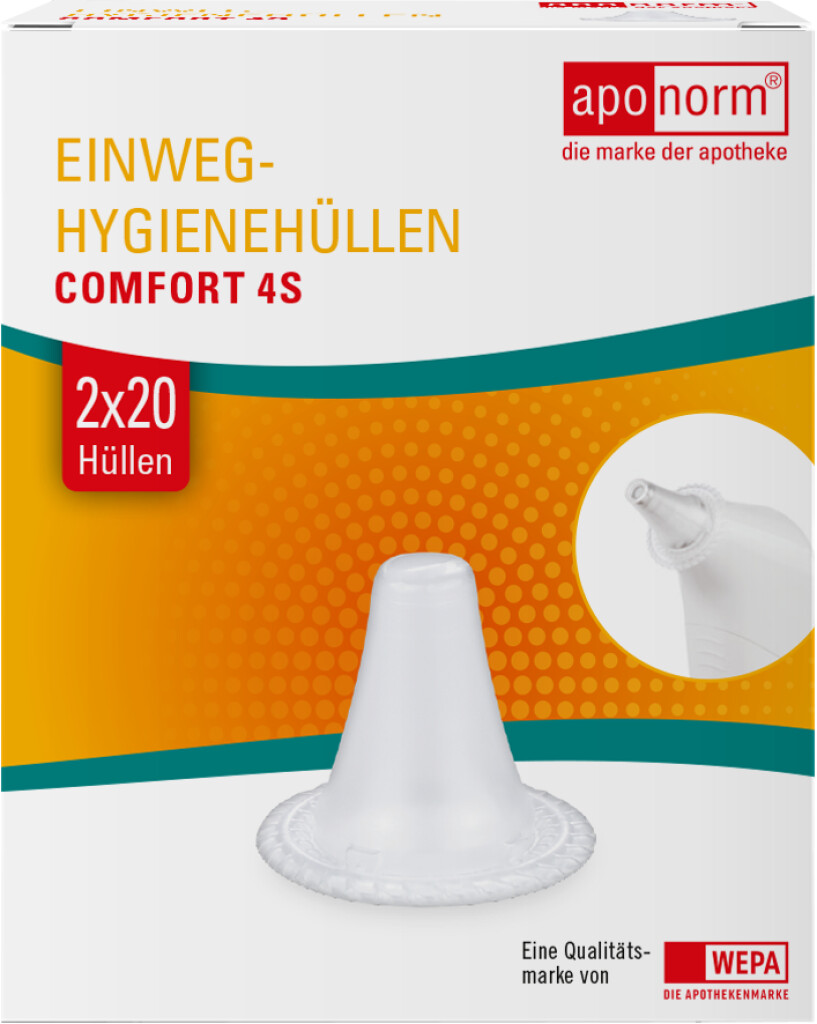 <p>Einweg-Hygienehüllen für aponorm<sup>®</sup> Ohrthermometer Comfort 4S</p>