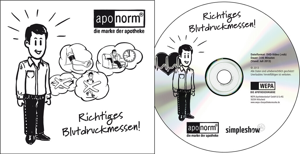 DVD "Richtig Blutdruckmessen"