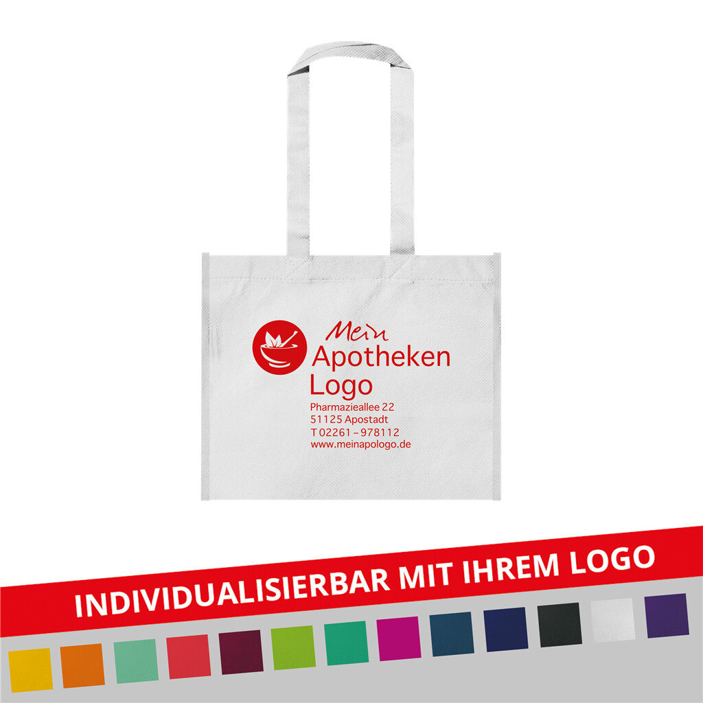 Non Woven City-Bag, 18 Liter, farbig, individuell