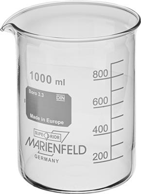 Becherglas, niedrige Form, 1.000 ml