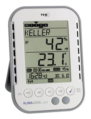 <p>KlimaLogg Pro – Das Profi-Thermometer mit Datenlogger-Funktion</p>