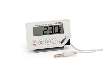 <p>apotec minMAX Thermometer m. Alarm, kalibriert</p>