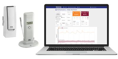 Digitales Temperatur-Überwachungspaket WeatherHub inkl. 1 Sender