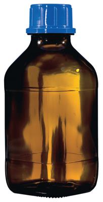 Gewindeflasche GL 32, 250 ml, braun