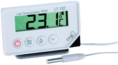 <p>Min/Max-Thermometer mit Alarm mit ISO-Kalibrierzertifikat</p>