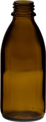 EHV-Flasche 100 ml, GL 22, braun