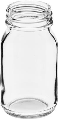 Weithalsflasche GL 40 100 ml weiß