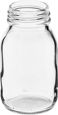 Weithalsflasche GL 40 125 ml weiß