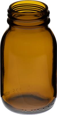 Weithalsflasche GL 40 125 ml braun