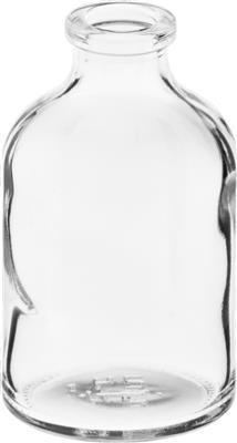 Injektionsflasche 50 ml, Weißglas