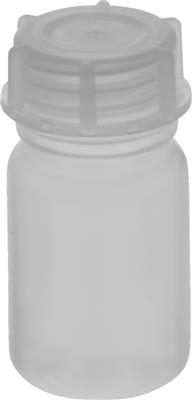 Weithalsflasche LDPE mit Schraubverschluss 50 ml