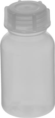 Weithalsflasche 100 ml LDPE mit Schraubverschluss