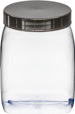 PVC-Weithalsbehälter 750 ml, transparent