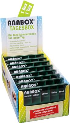 ANABOX<sup>®</sup>  Tagesbox Display grün à 16 Stück