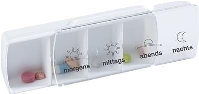 ANABOX<sup>®</sup> Compact Tagesbox Display á 18 Stück, weiß