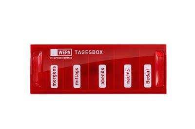 WEPA Tagesbox "farbig sortiert/UV-Schutz+"