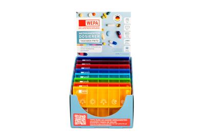 WEPA Tagesbox "farbig sortiert/Piktogramme"
