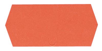 Preisauszeichnungs-Etiketten (B/H) 26 x 12 mm, rot, blanko
