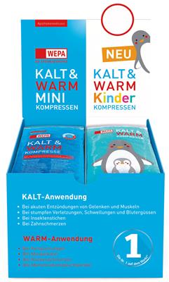 WEPA Kalt &amp; Warm HV-Display Mini &amp; Kinder