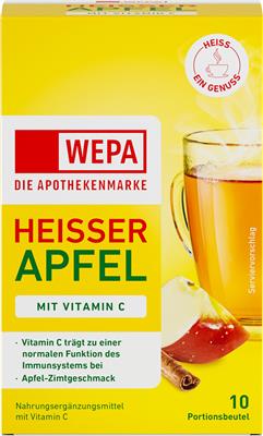 <p>WEPA Heisser Apfel 10er Packung</p>