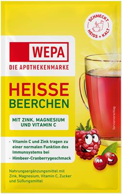 <p>WEPA Heisse Beerchen Portionsbeutel</p>